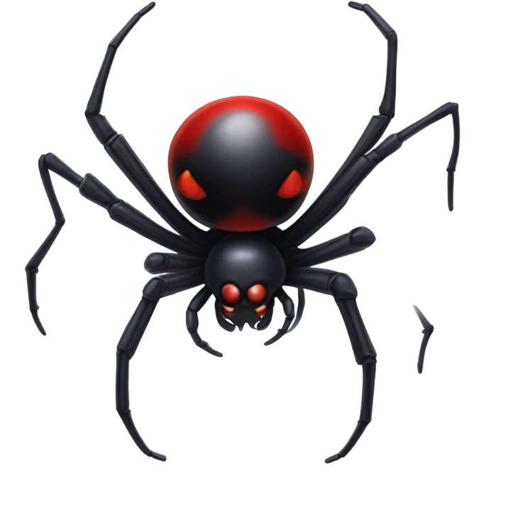 Black widow  head  emoji