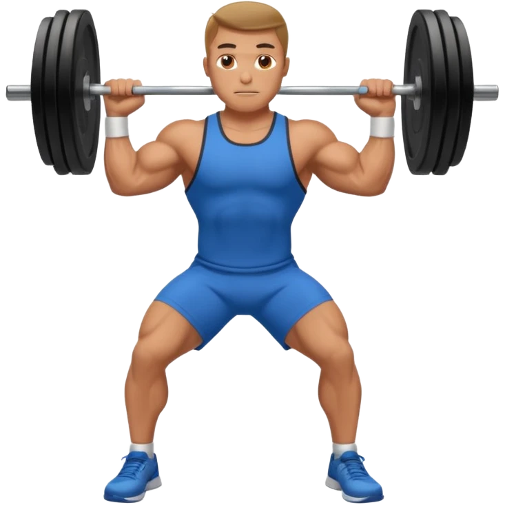 muscle man workout emoji