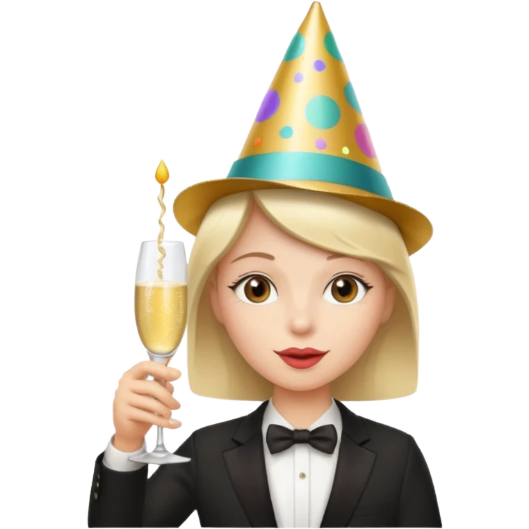 remake the second one as the third one without the hat emoji