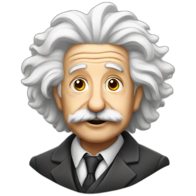 Alber Einstein emoji