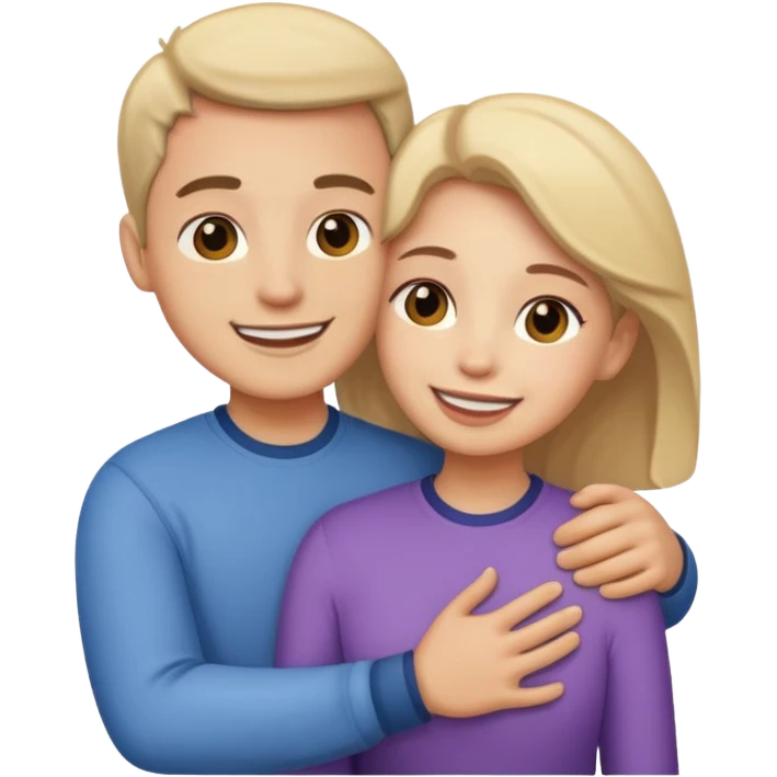 Hugging emoji