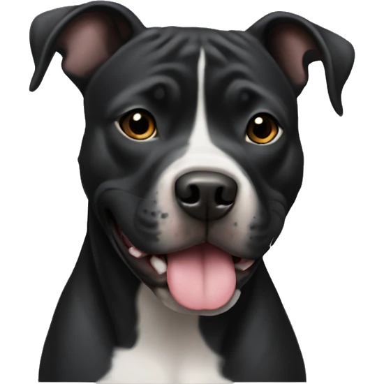 black pitbul emoji