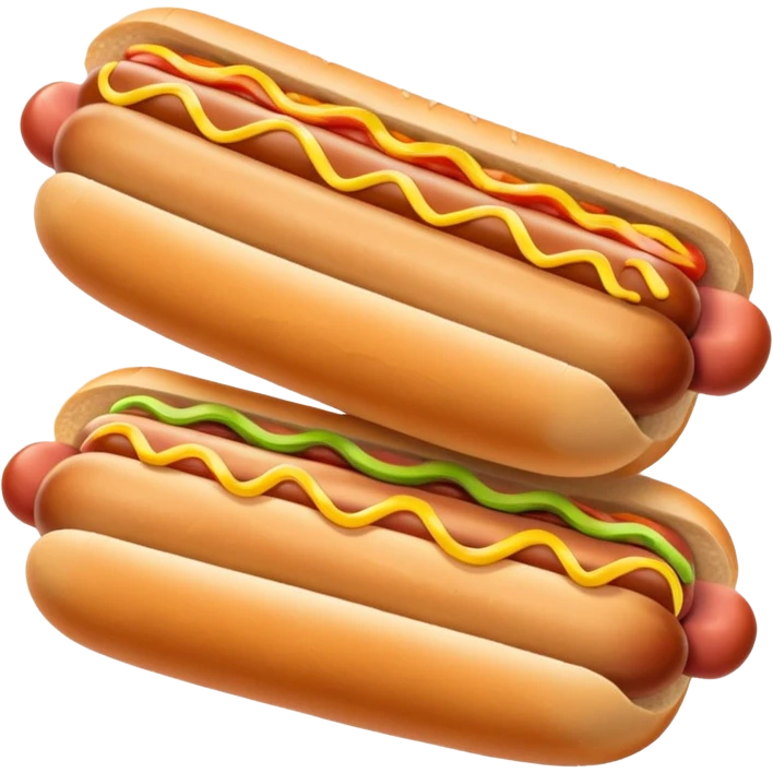 Condoms on hot dogs emoji