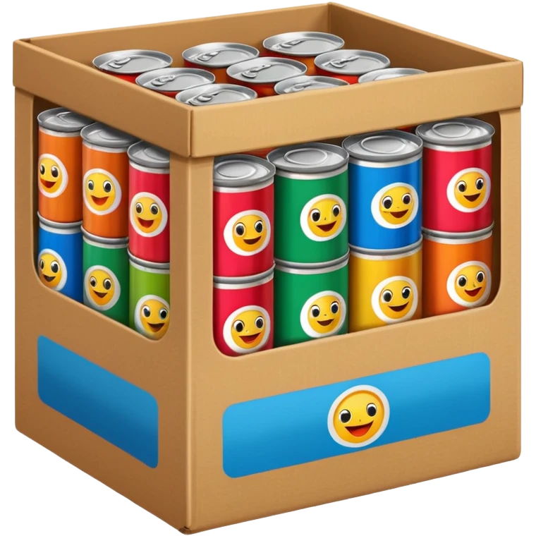 canned food in a box emoji