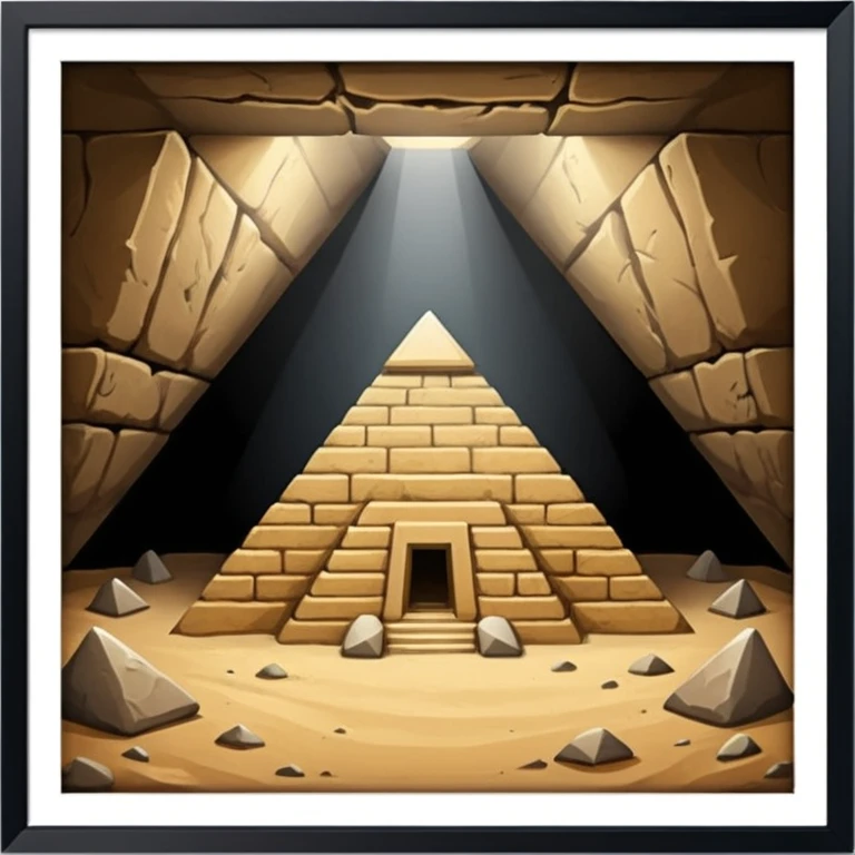 basement of a pyramid emoji