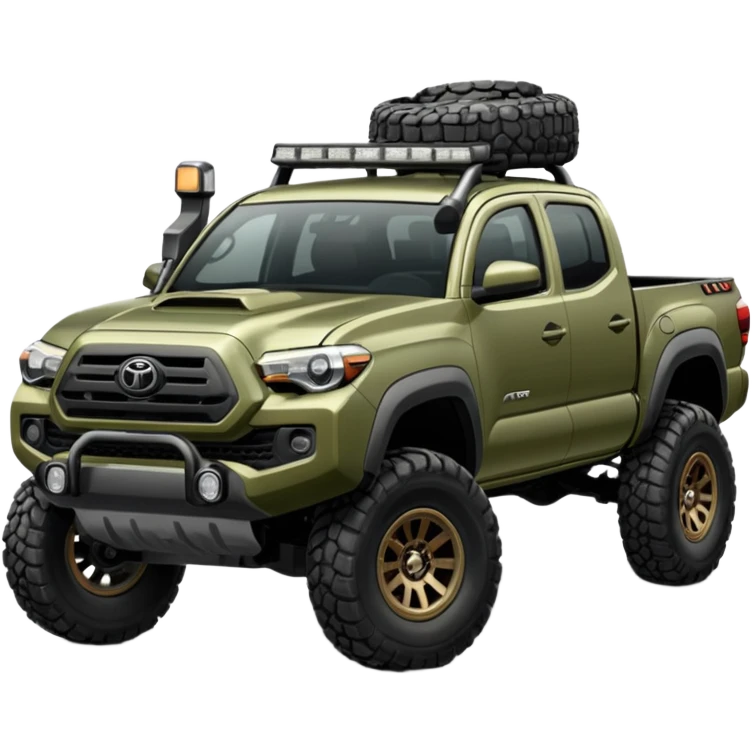 2025 olive Tacoma off-road  emoji