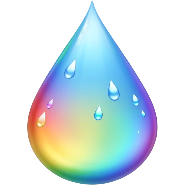 rainbow water emoji