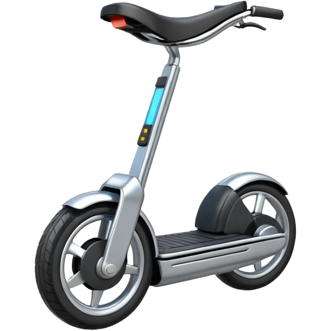 an emoji of an ELECTRIC unicycle in a format 128 pixel by 128 pixels emoji