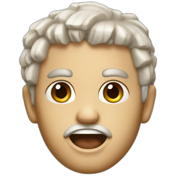 Caesar surprised emoji