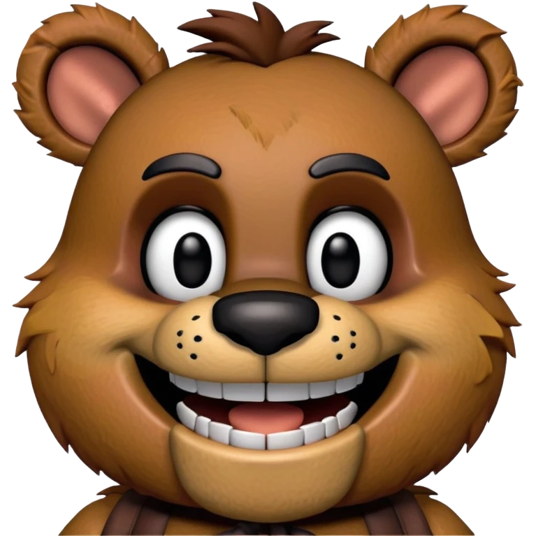 Freddy from Five Nights at Freddy's, smiling emoji