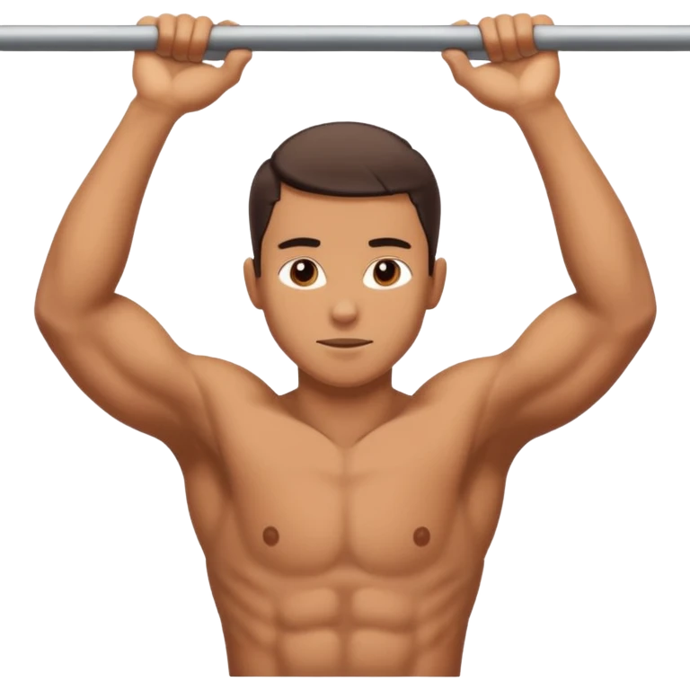 pull up exercise  emoji