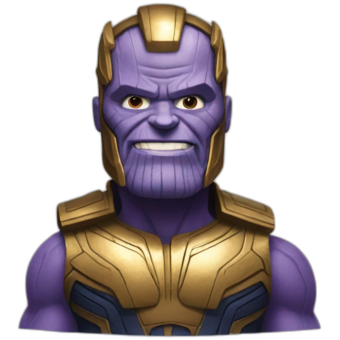 Thanos marvel emoji