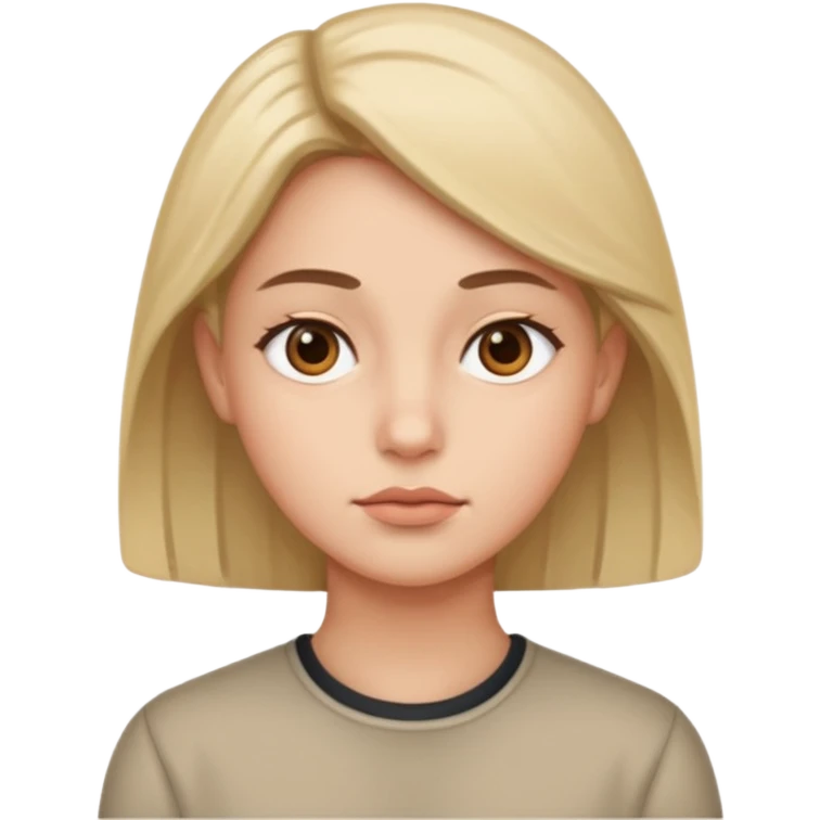 Looking side eye emoji