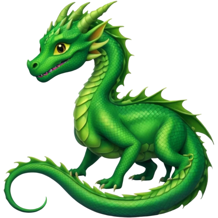 Dragon Woman naked emoji