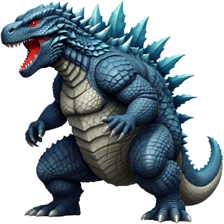 Evolved Godzilla emoji