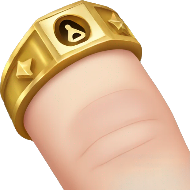 ring and little finger emoji