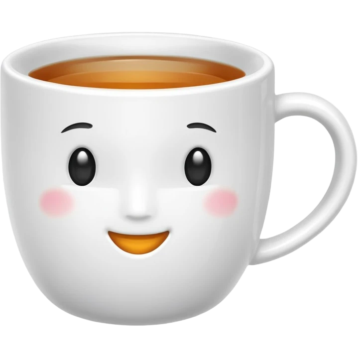 white ceramic tea cup emoji