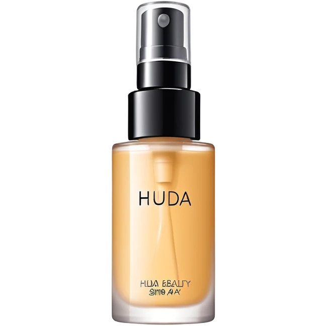 Huda beauty setting spray emoji