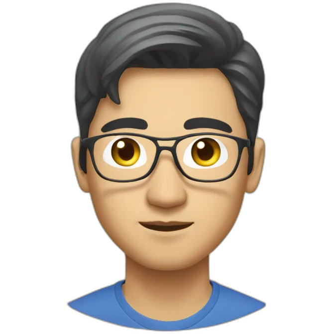 Asian French man cybersecurity Deloitte consultant emoji