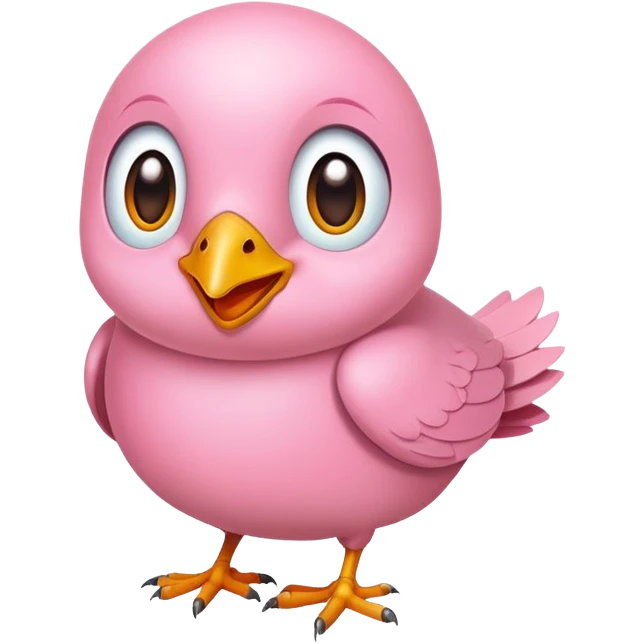 Light pink duolingo emoji