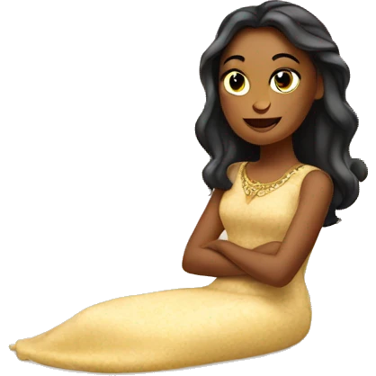 princess on a bed emoji