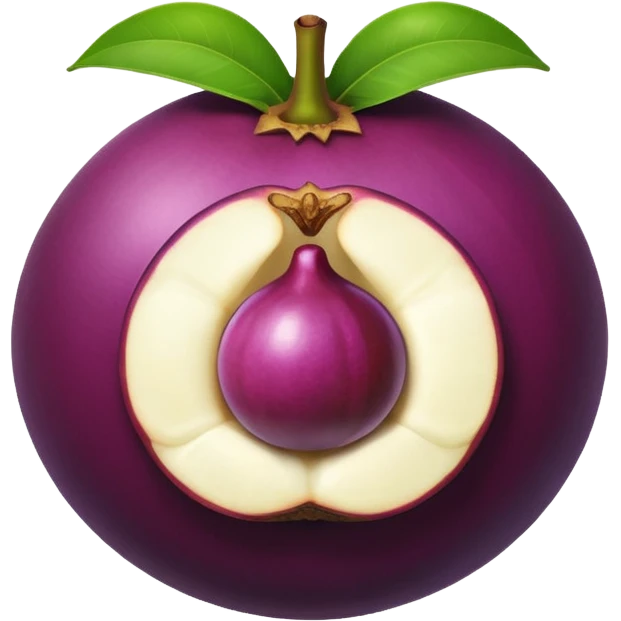 mangosteen emoji