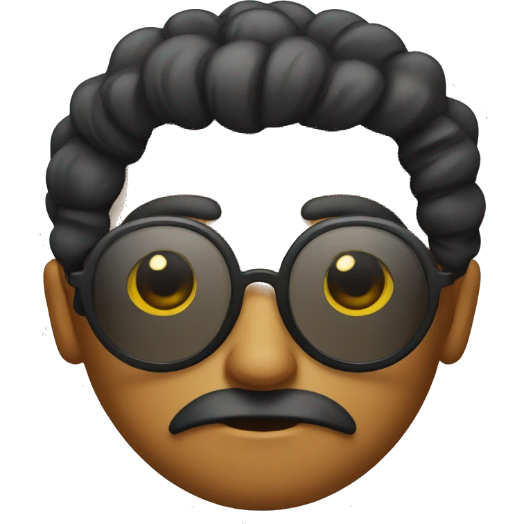 Serious face with shades emoji
