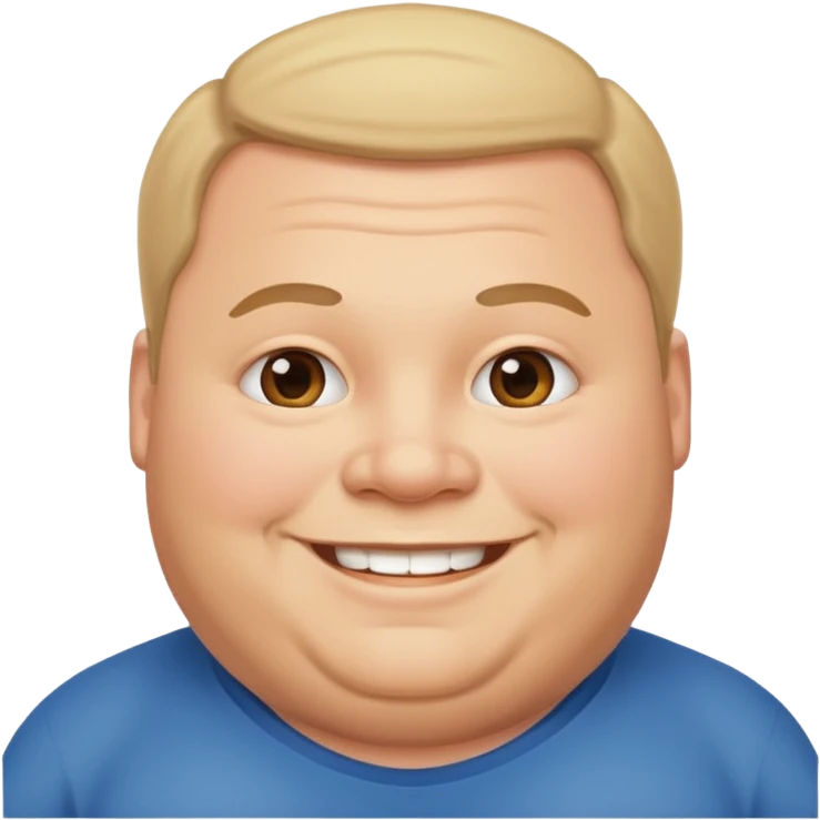 Hombre super Gordo emoji