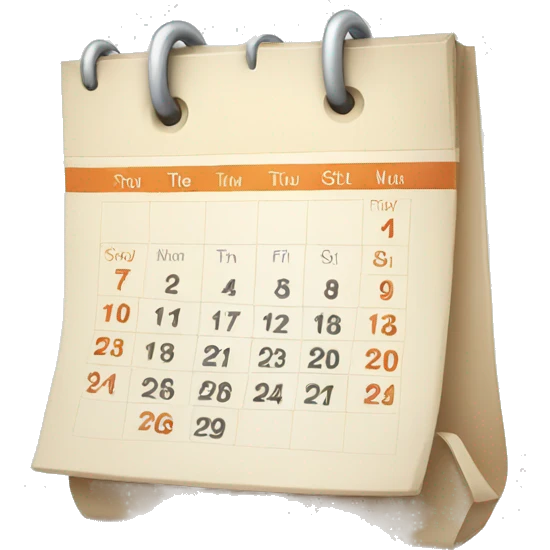 calendar emoji