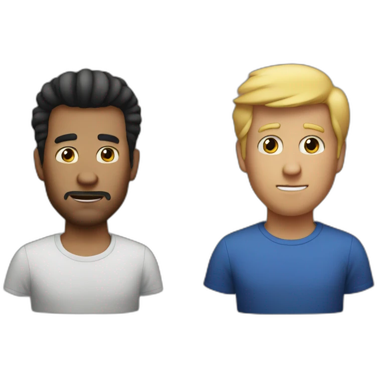 donald bigger than joe emoji