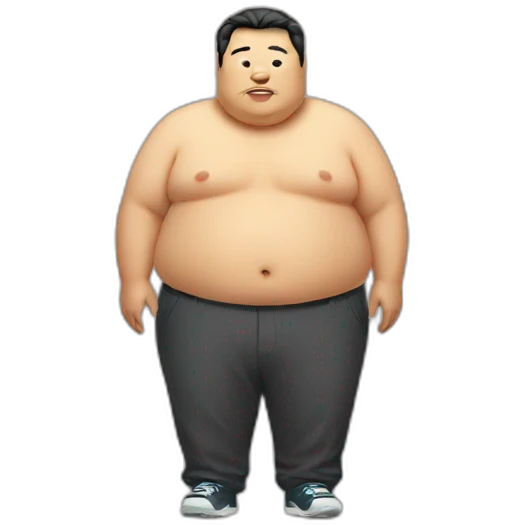 fat asian man emoji