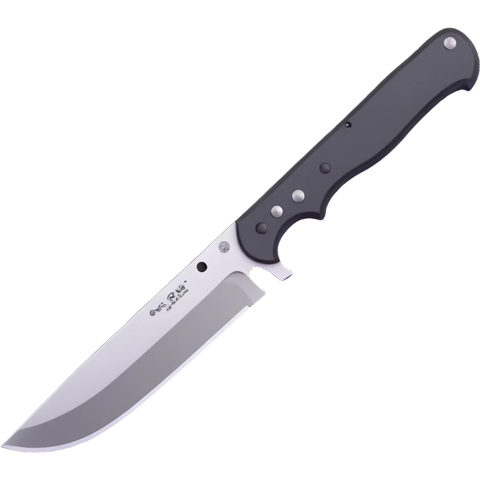 tactical knife with serrated edge emoji