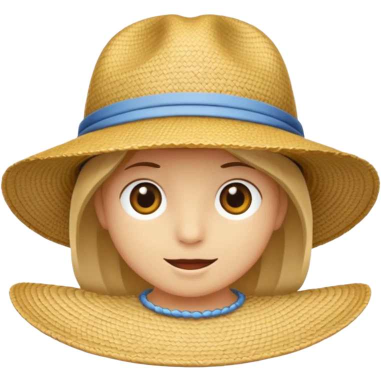 straw hat emoji