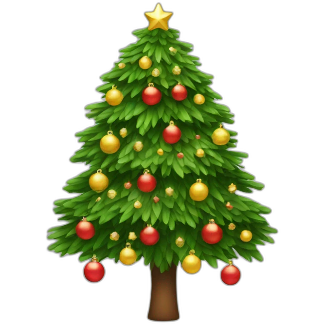 Chirstmas tree emoji