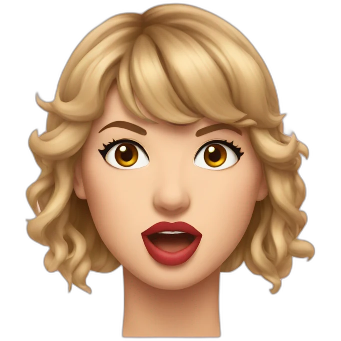 taylor-swift-bj-face emoji