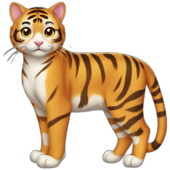 Tiger cat emoji