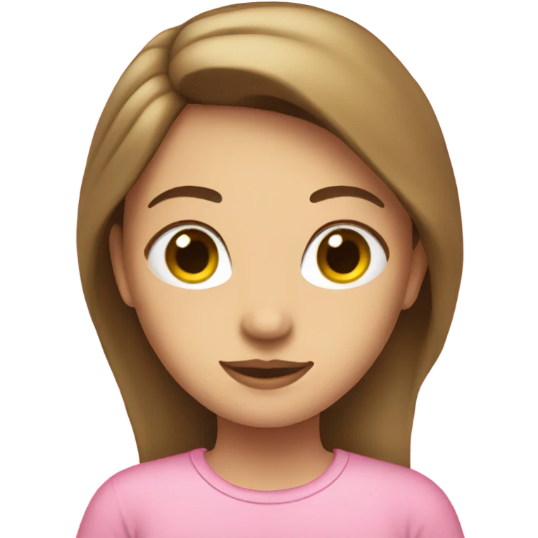 Pink short top emoji