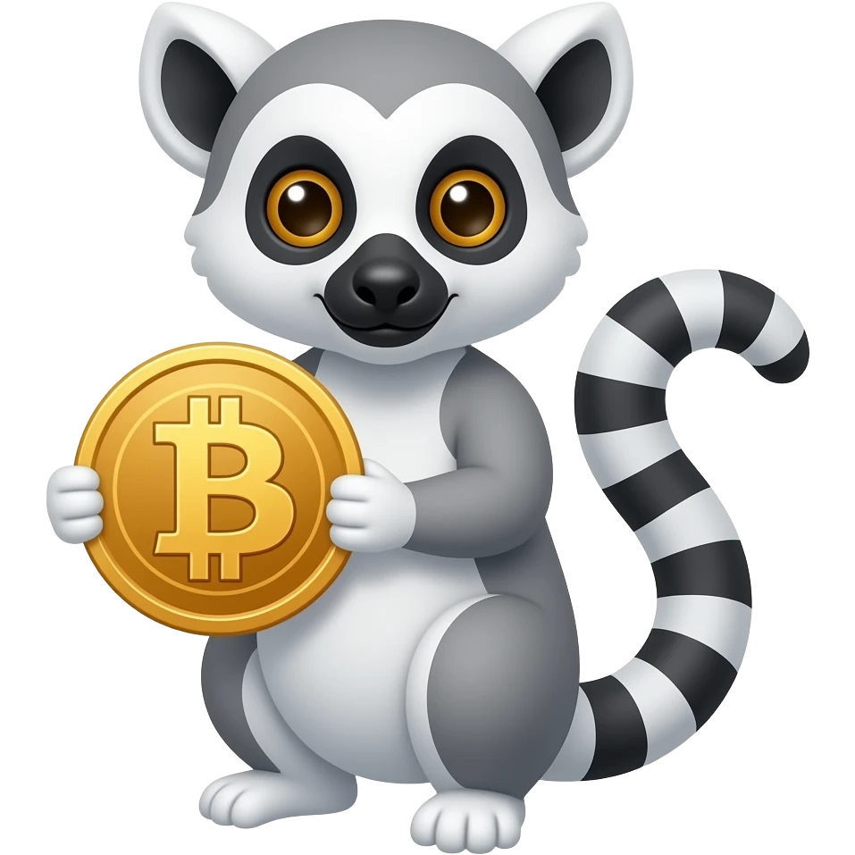 lemur crypto emoji
