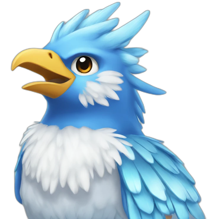Shiny Articuno emoji