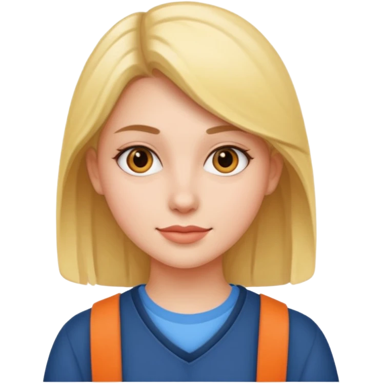 a female college student emoji