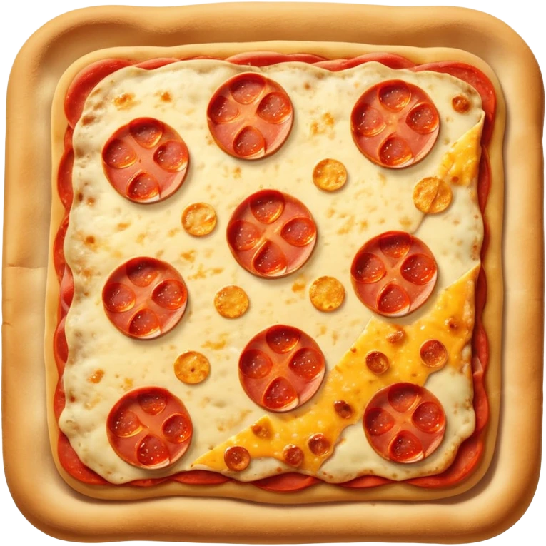Pizza square emoji