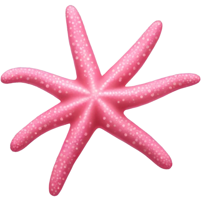 pink starfish emoji