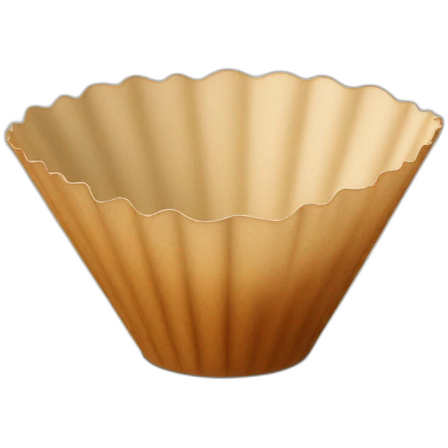 coffee filter with grounds emoji