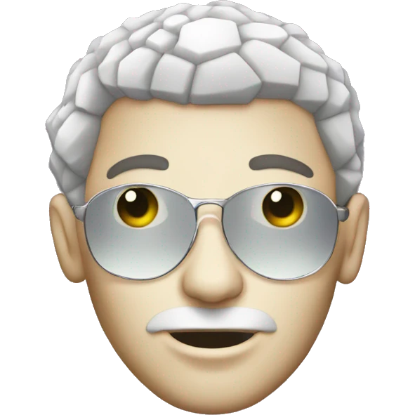 a man with a white skin color in the form of a disco ball



 emoji