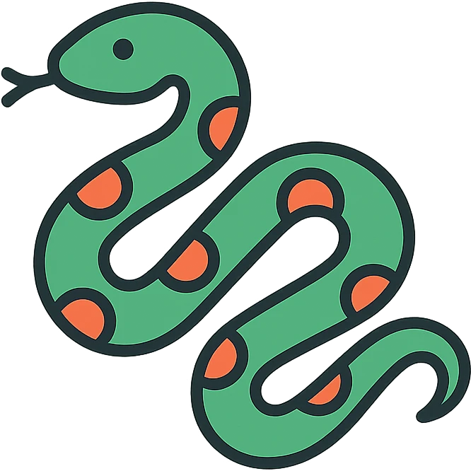 snake emoji