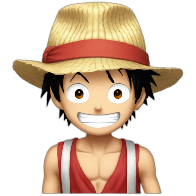Monkey d luffy emoji