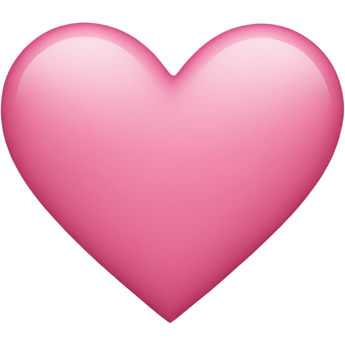 Pink heart emoji