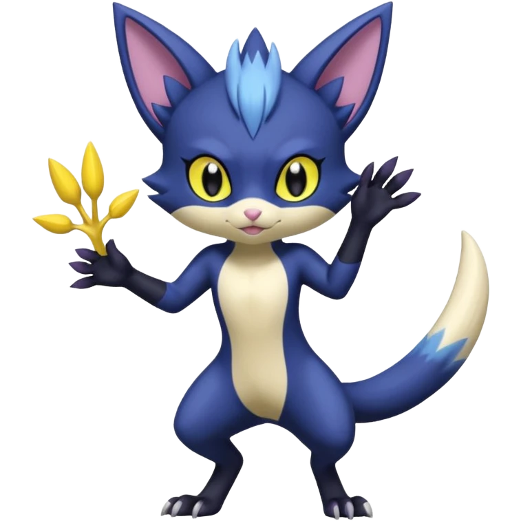 Sneasel-Meowstic-fusion emoji