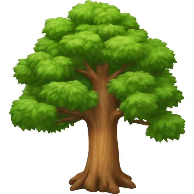 Cedar tree emoji