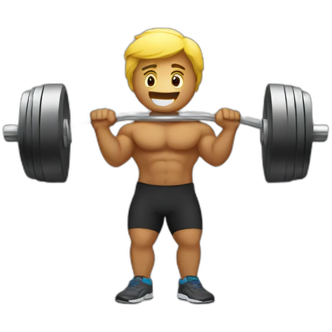 weight lifting emoji